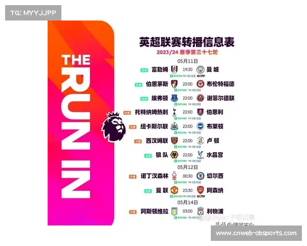 英超官方公布12月赛程调整，多场焦点战时间确定
